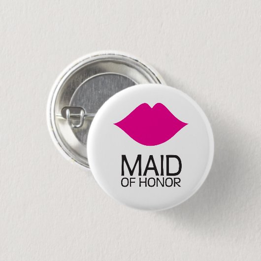 Maid of Honor Button (Voorkant /achterkant)
