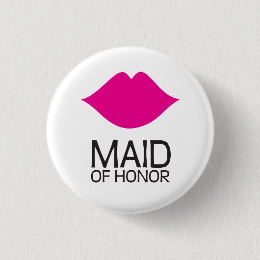 Maid of Honor Button (Voorkant)
