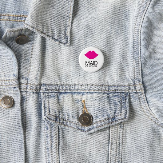 Maid of Honor Button (In situ)