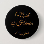 Maid of Honor Button PIn (Voorkant)