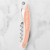 Maid of Honor Cantaloupe Wedding Kurkentrekkers (Voorkant)