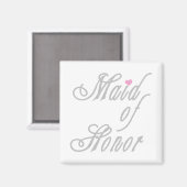 Maid of Honor Classy Grays Magneet (Voorkant / Achterkant)