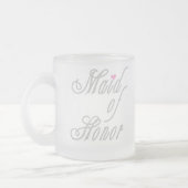 Maid of Honor Classy Grays Matglas Koffiemok (Links)