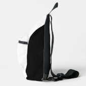 Maid of Honor Compact Zwart Wit Sling Bag (Rechts)