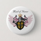 Maid of Honor Crest - Button (Voorkant)