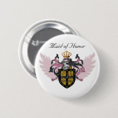 Maid of Honor Crest - Button (Voorkant /achterkant)