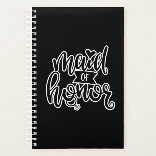 Maid of Honor Design for Wedding Party Planner (Voorkant)