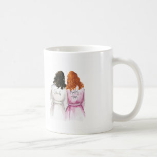 Maid of Honor? Dk Br Curls Bride Red Curls Koffiemok