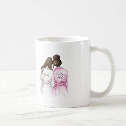 Maid of Honor? DK Br. Long Bride Br. Koffiemok (Rechts)