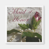 Maid of Honor Favor Magnet (Voorkant)