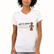 Maid of Honor geïnspireerd door Afrika