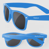 Maid of Honor Gepersonaliseerde Script Naam Zonnebrillen