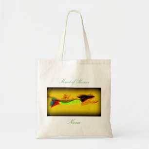 Maid of Honor green-tail mermaid Tote Bag