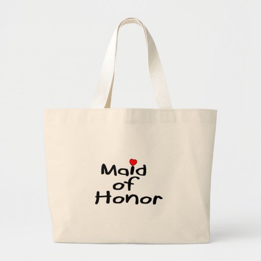 Maid of Honor Grote Tote Bag (Voorkant)
