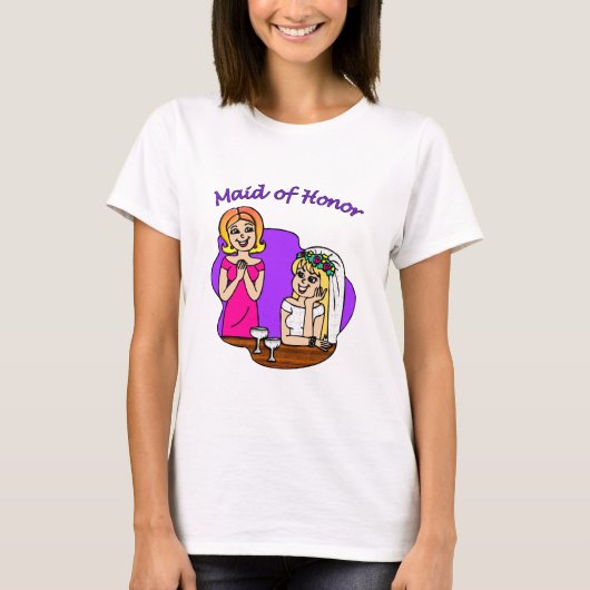 Maid of Honor I T-shirt (Voorkant)