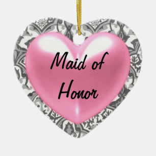 Maid of Honor Keramisch Ornament