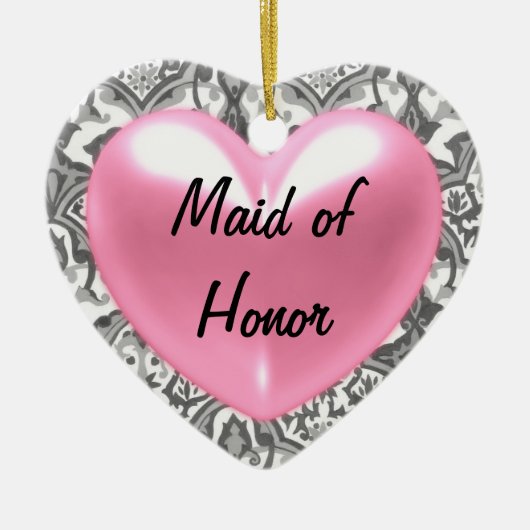 Maid of Honor Keramisch Ornament (Voorkant)