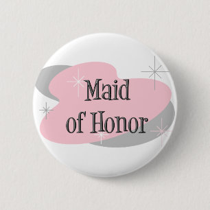 Maid of Honor-knop Ronde Button 5,7 Cm