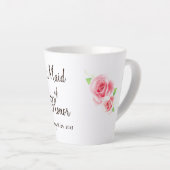 Maid of Honor Latte Mok (Rechterhoek)