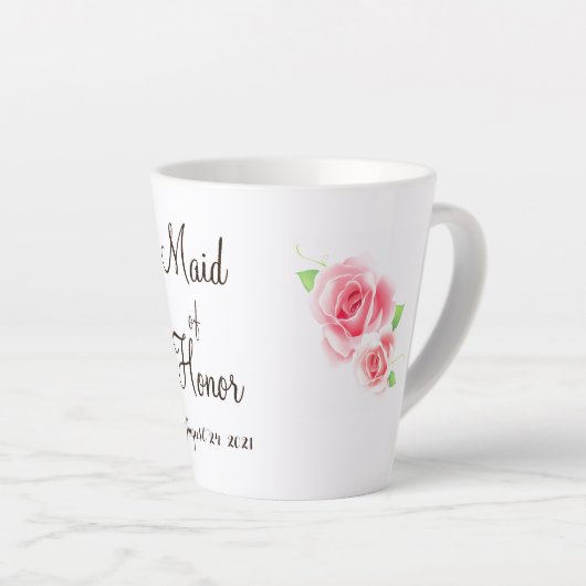 Maid of Honor Latte Mok (Rechterhoek)