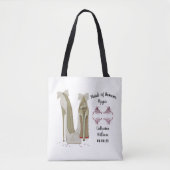 Maid of Honor Memento Canvas tas (Voorkant)