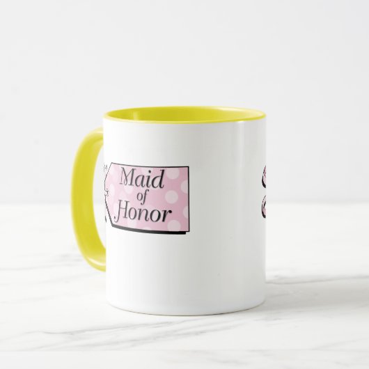Maid of Honor Mok (Voorkant links)