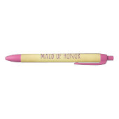 Maid of Honor Moments Zwarte Inkt Pen (Bodem)