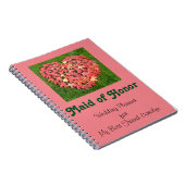 Maid of Honor notebooks Wedding Planner custom Notitieboek (Rechterzijde)