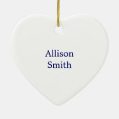 Maid of Honor Ornament (Achterkant)