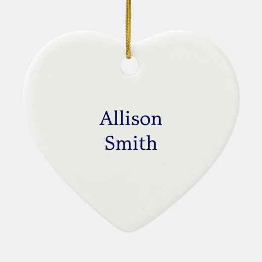 Maid of Honor Ornament (Achterkant)