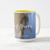 Maid of Honor Palm Trees Gepersonaliseerde Mokken (Voorkant rechts)