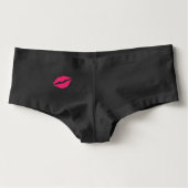 Maid of Honor Panties in zwart (Voorkant)