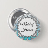 Maid of Honor Party-knop Ronde Button 5,7 Cm (Voorkant /achterkant)