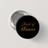 Maid of Honor Pin Button (Voorkant /achterkant)