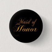 Maid of Honor Pin Button (Voorkant)