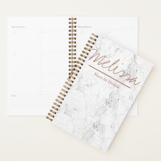 Maid of Honor Planner (Display)