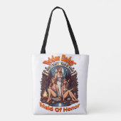Maid of Honor Pride Een feestelijke bruidsfeest Tote Bag (Achterkant)