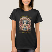 Maid of Honor Pride in een bruids feest Thema T-shirt (Voorkant)