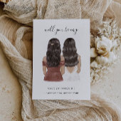 Maid of Honor Proposal Kaart Custom Design