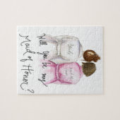 Maid of Honor? Puzzle A Bun Bride Br Bob Maid Legpuzzel (Horizontaal)