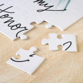 Maid of Honor? Puzzle Auburn L Curls Bride Bl Bob Legpuzzel (Zijkant)
