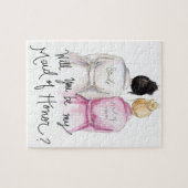 Maid of Honor? Puzzle Bk Bun Bride Bl Bun Maid Legpuzzel (Horizontaal)