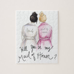 Maid of Honor? Puzzle Bk Bun Bride Bl Bun Maid Legpuzzel