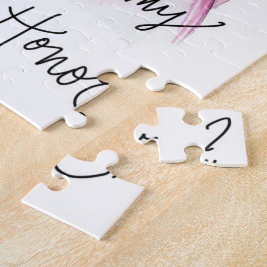 Maid of Honor? Puzzle Br Long Bride Bl Long Maid Legpuzzel (Zijkant)