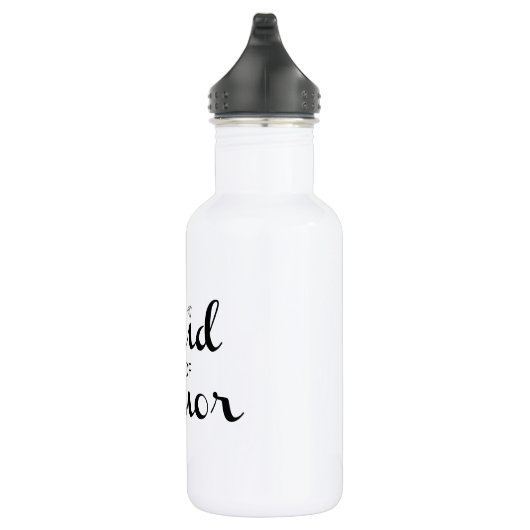 Maid of Honor Retro Script Waterfles (Rechts)