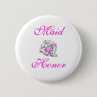 Maid of Honor Ronde Button 5,7 Cm