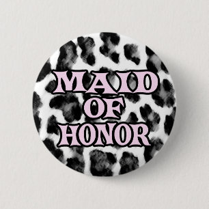 Maid of Honor Ronde Button 5,7 Cm