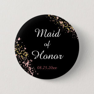 Maid of Honor Ronde Button 5,7 Cm