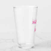 Maid of Honor roze Custom Name Gifts Wedding Glas (Rechts)
