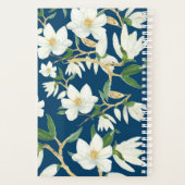 Maid of Honor Rustic Floral Navy Wedding Planner (Achterkant)